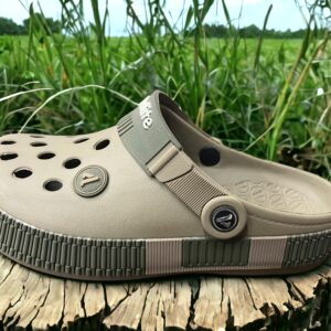 Men Comfort, Anti-Skid Beige Clogs Sandal upanah.com buy online best footwears trending crocks men women kids army
