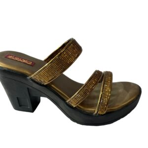 Family-footwear-upanah.com-buy-online-heel-party-sandals-fashionable-sparkle-shiny-comfort-shoes-ladies-footwears-Golden