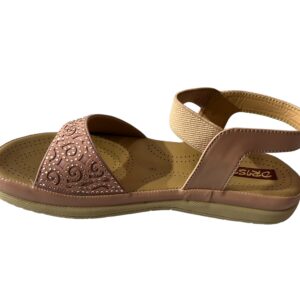 Family-footwear-upanah.com-buy-online-heel-party-sandals-fashionable-sparkle-shiny-comfort-shoes-ladies-footwears-fancy-pink-flat