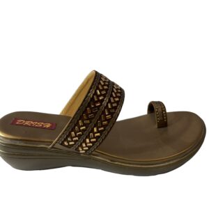 Family-footwear-upanah.com-buy-online-heel-party-sandals-fashionable-sparkle-shiny-comfort-shoes-ladies-footwears-fancy-heel-flat-golden-bronze-copper