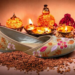 Buy-online-Ladies-Rajasthani-Colorful-Festival-Bellies-upanah.com-achievers-multicolor-bellies-shoes
