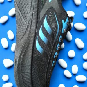 Footsteps Black Men's Running Shoes Best Comfort-black-blue