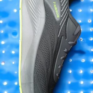 Footsteps Black Men's Running Shoes Best Comfort-black-grey