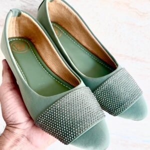 buy-online upanah.com-fashion-footwears-women-green-1